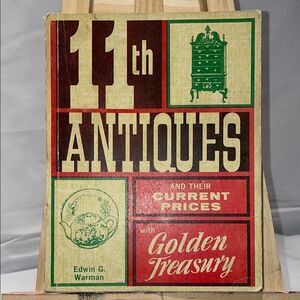 11th Antiques Book with Golden Treasury